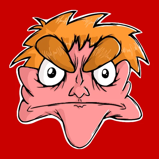 The official 'I Hate Everything' mascot icon used as the logo for the YouTube channel.