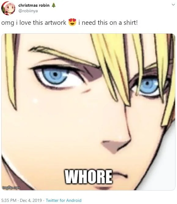 A joke bot-bait variant pairing the standard warning text with a drawing of a butt to trick bootleg accounts.