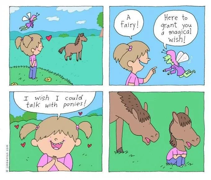 A shock-humor edit that swaps the pony's insult for an inflammatory phrase.