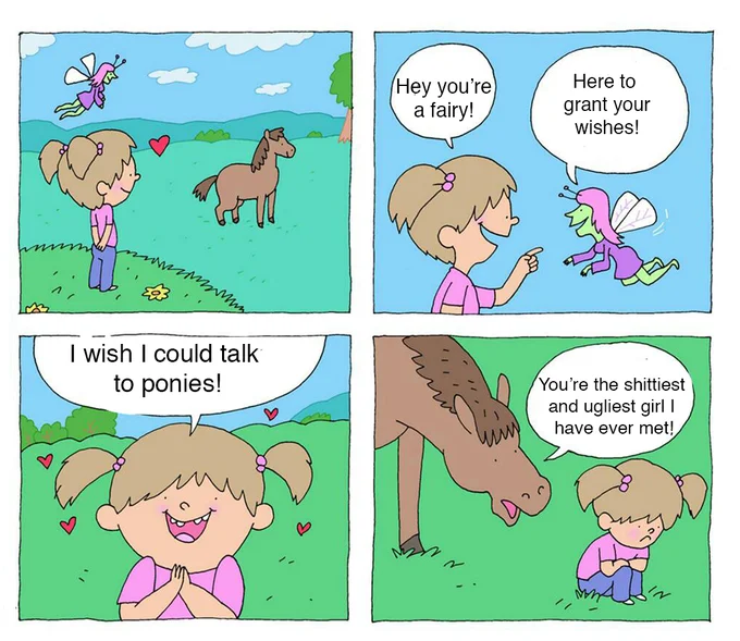 An edgy shock-humor edit of the template featuring an offensive political punchline.