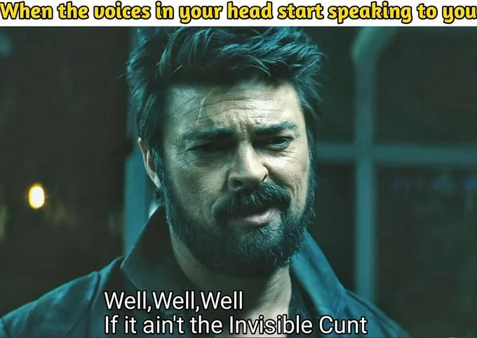 Reaction to paranoid thoughts and suspicions.