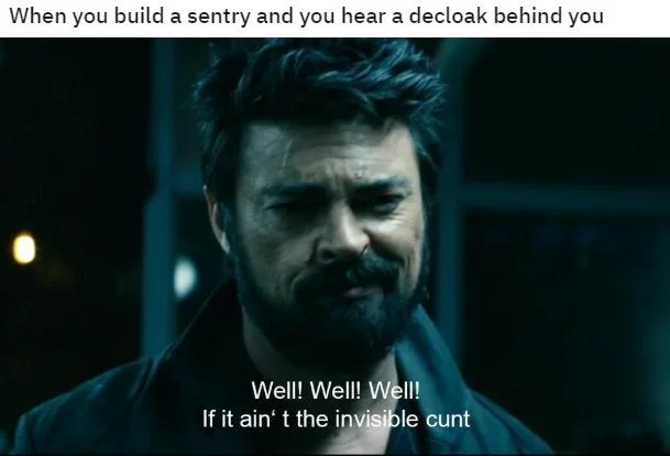 Gaming reaction to cloaked Siege operators.