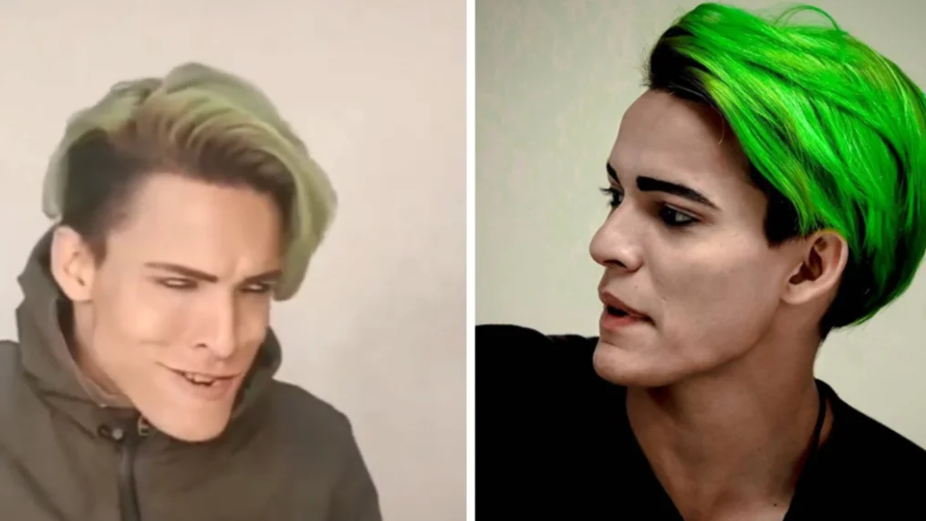 Rizxtar, the Indian TikToker whose Joker-inspired styling became a viral meme.