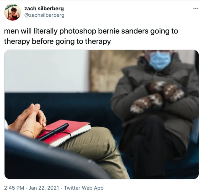 Instead Of Going To Therapy