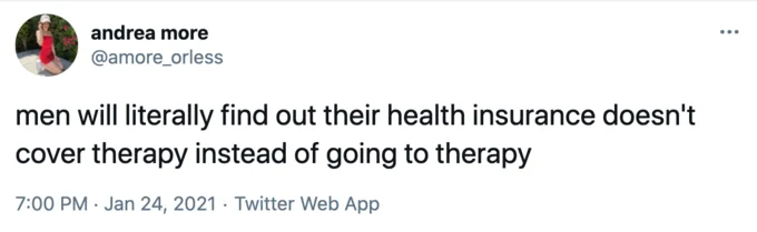 Social critique on healthcare barriers.