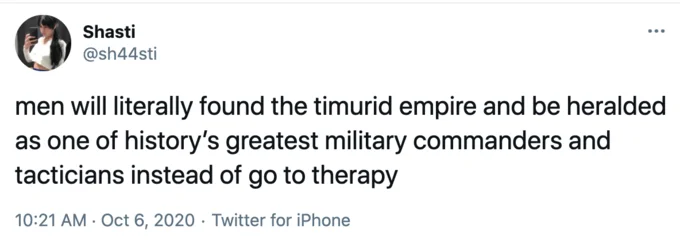 Instead Of Going To Therapy