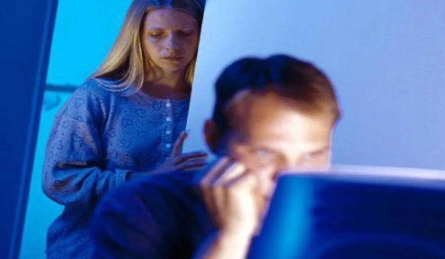 The original stock photograph that became the template for the Internet Husband advice-animal meme.