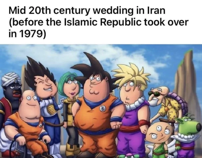 Iconic anime parody mocking depictions.