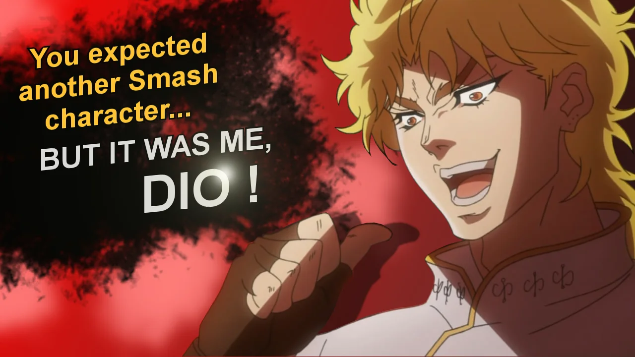 Dramatic villain reveal spawning the meme.