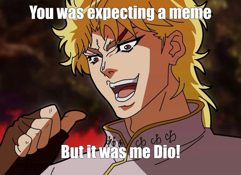 Straightforward catchphrase meme application.