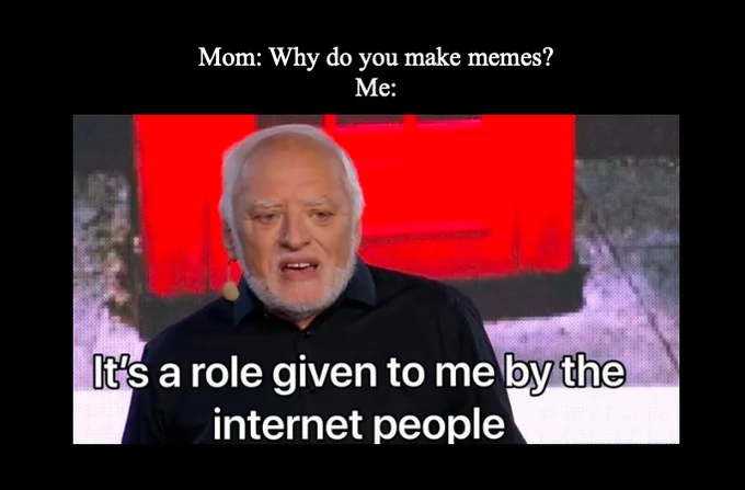 Meme explaining internet-driven responsibilities.