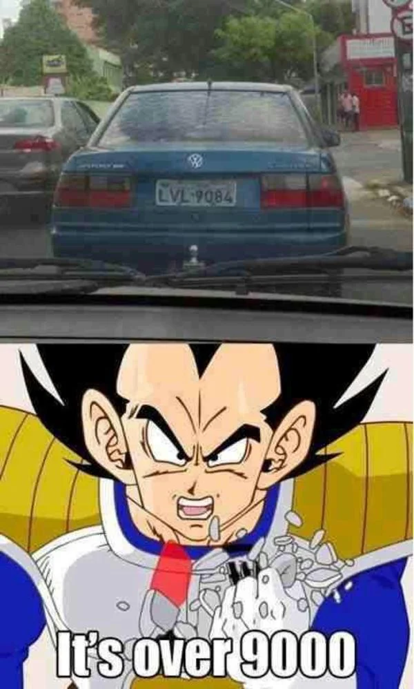 Ordinary vehicle rated with epic reaction.