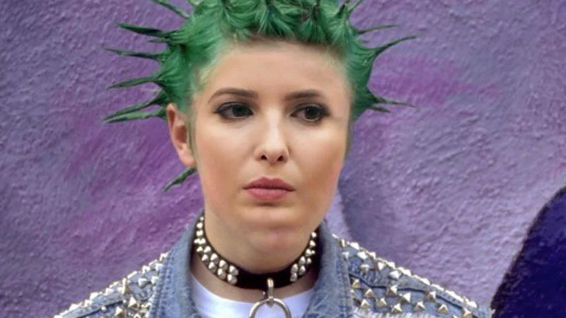 The viral punk Ivanka photoshop that defined the meme.