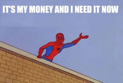 Spider-Man parody of the iconic J.G. Wentworth catchphrase.