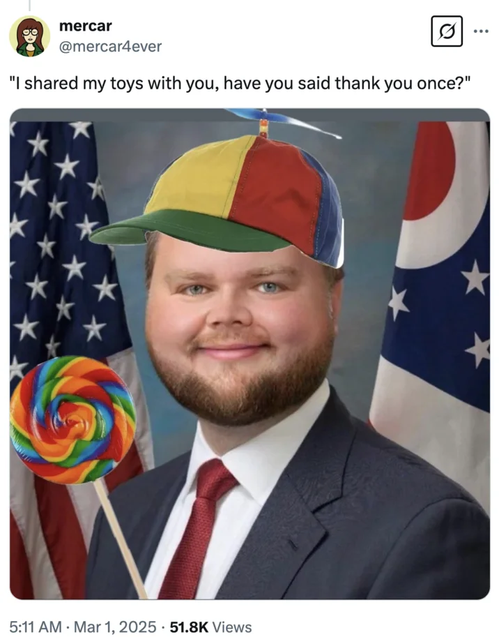 Jd Vance Have You Said Thank You Once
