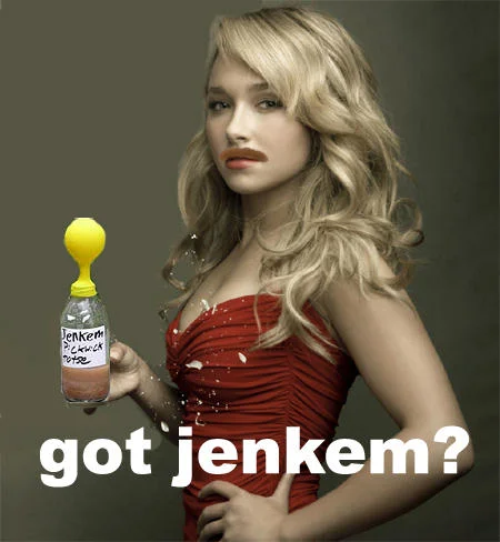 Parody of the famous dairy campaign format.