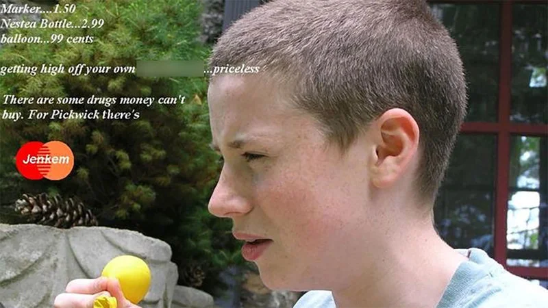 The most recognizable canonical Jenkem meme image.