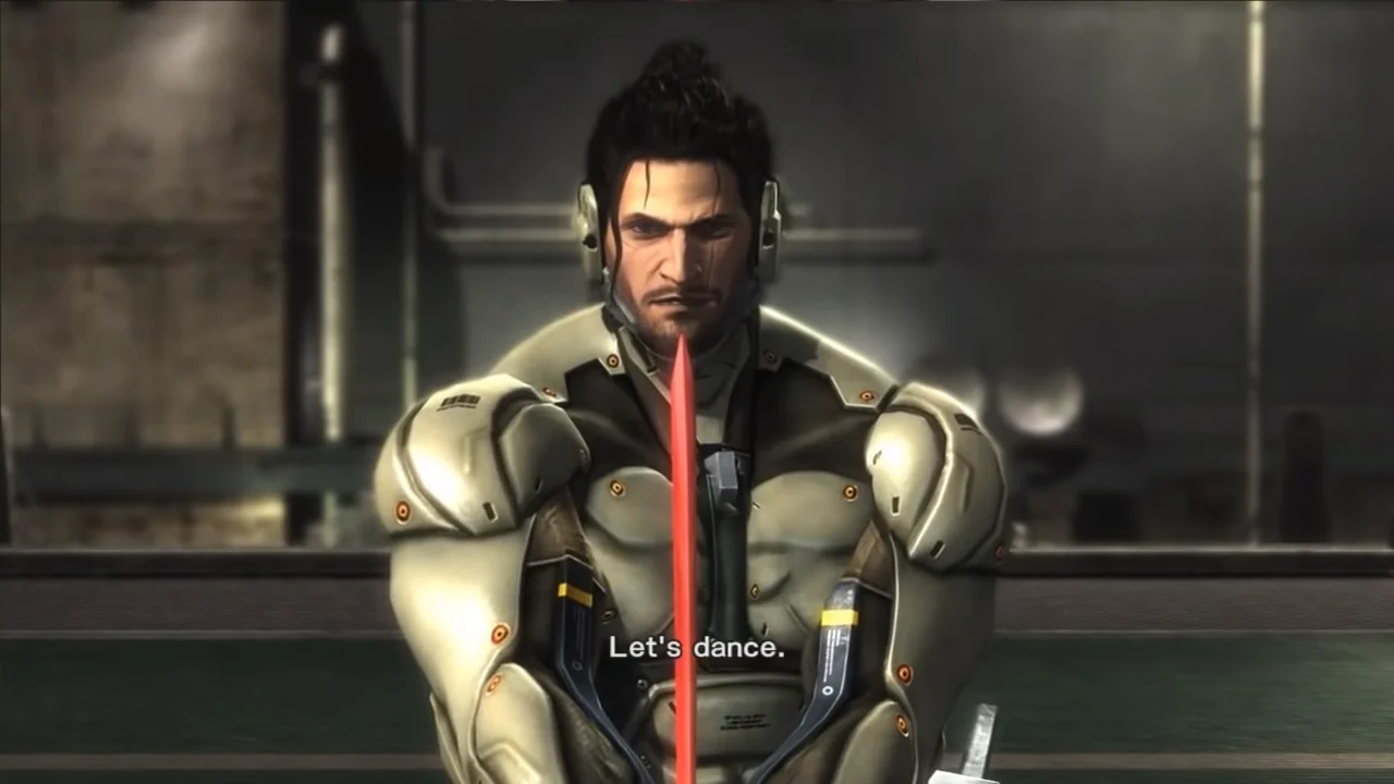 Jetstream Sam in the Metal Gear Rising: Revengeance DLC, delivering his memorable 'Let's dance.' line that became widely quoted online.