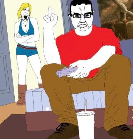 MS Paint-style fan recreation of the original artwork.