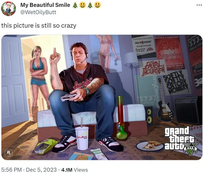 Viral post documenting the meme's continued popularity years later.
