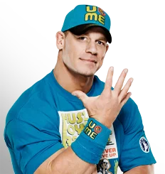 Displays his characteristic appearance associated with prank call entrance music.