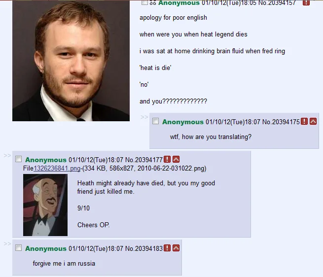 A variation of the 'John is Kill' meme, applying the broken-English 'X is kill' formula to a new subject.