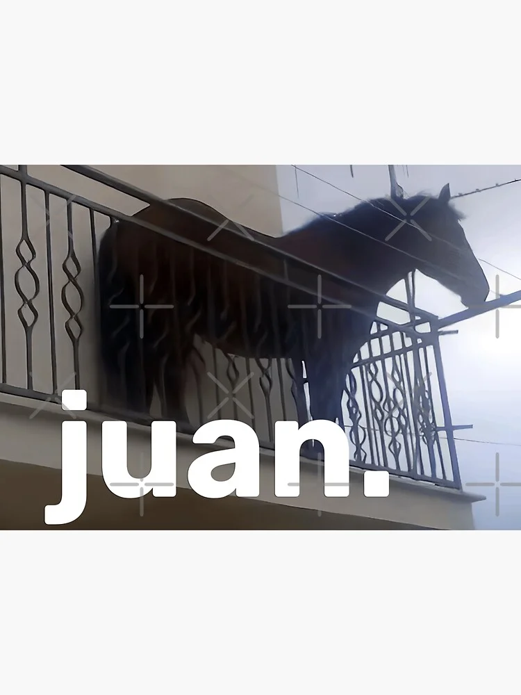 Juan (Horse on Balcony)