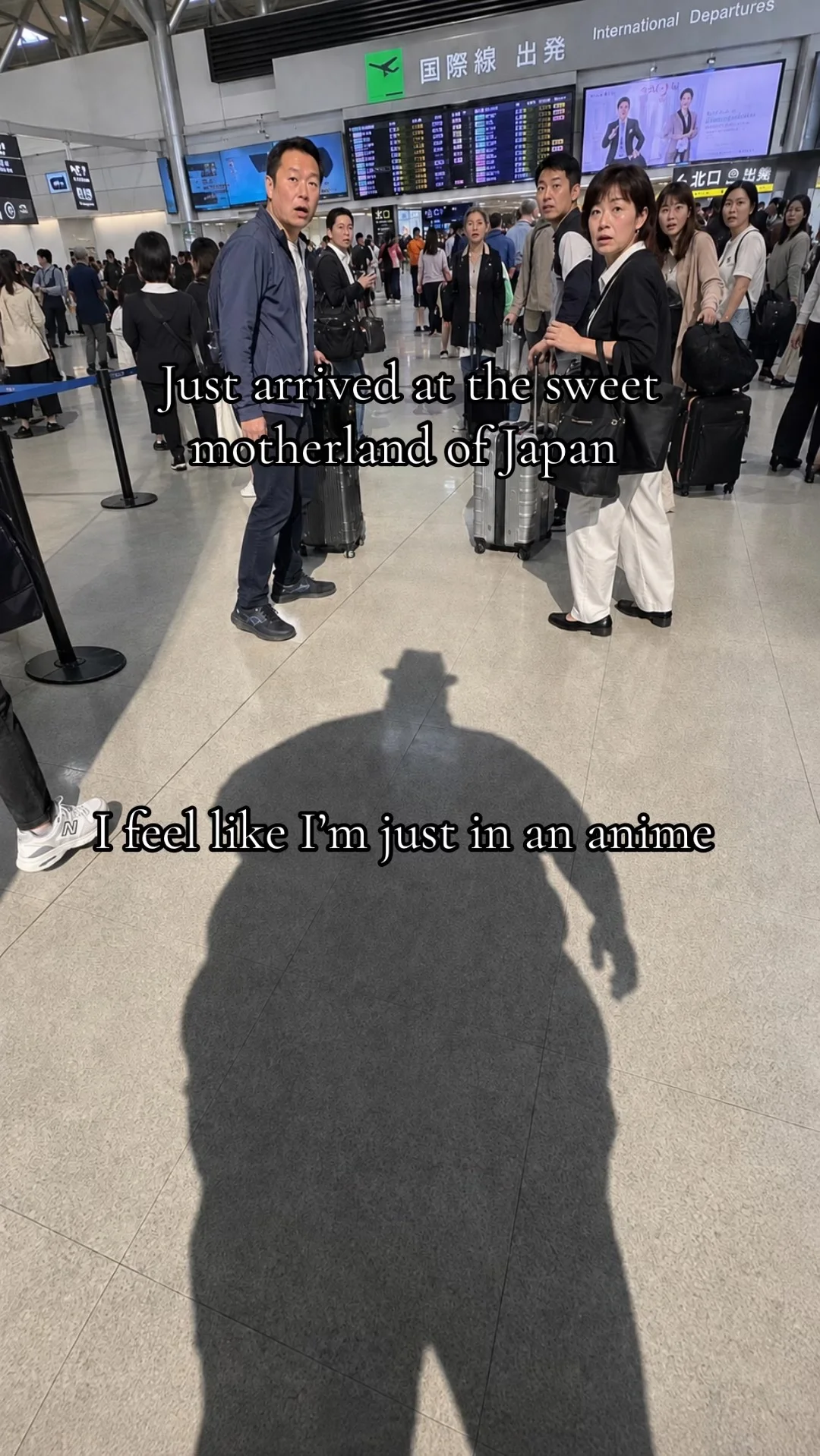 The widely-shared fedora shadow variant that helped popularize the meme format.