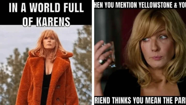 Beth Dutton character as empowered counterpoint to Karen.