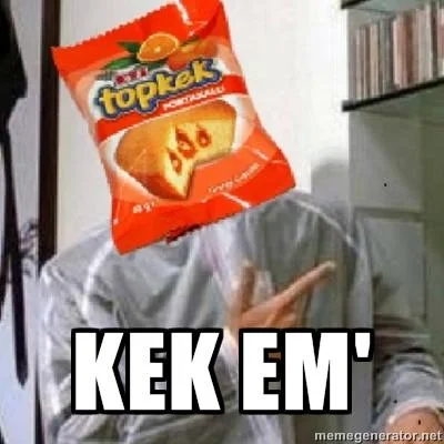 Connection between internet slang and Turkish snack brand.