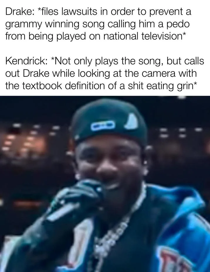 Narrative comparison of Drake and Kendrick's rivalry response.