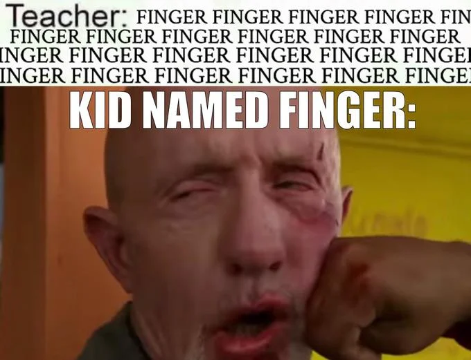 Pushes repetitive humor to its logical extreme.