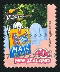 Official commemorative stamp recognizing cultural icon status.
