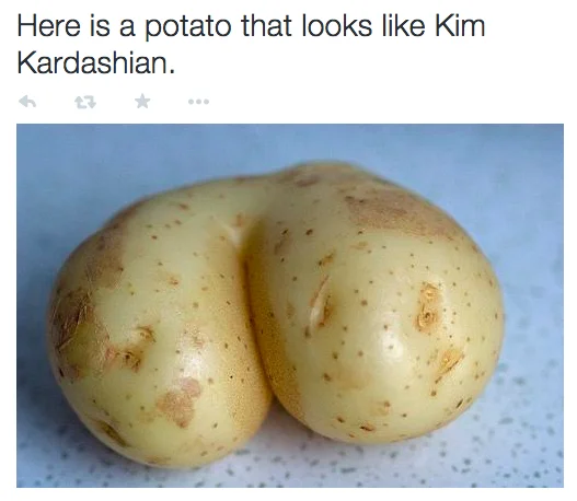 A viral parody tweet joining the wave of objects said to resemble Kim Kardashian after her PAPER cover.