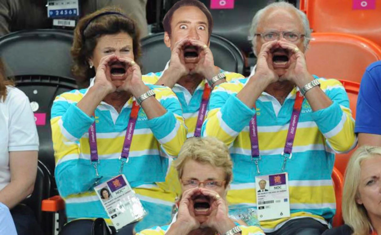 The iconic 2012 Olympics moment that sparked the meme.