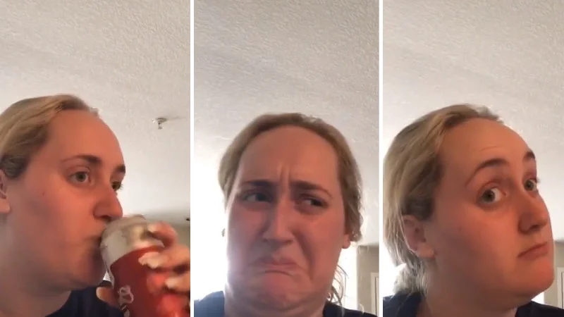 The viral moment sequence that launched the meme.