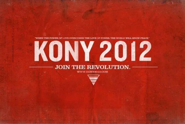 An alternate crop of the widely circulated KONY 2012 campaign poster used across social media.