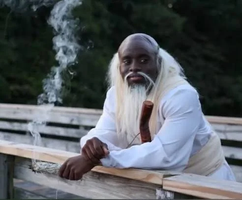 The original La Peace meme showing Kai Cenat as a peaceful sage