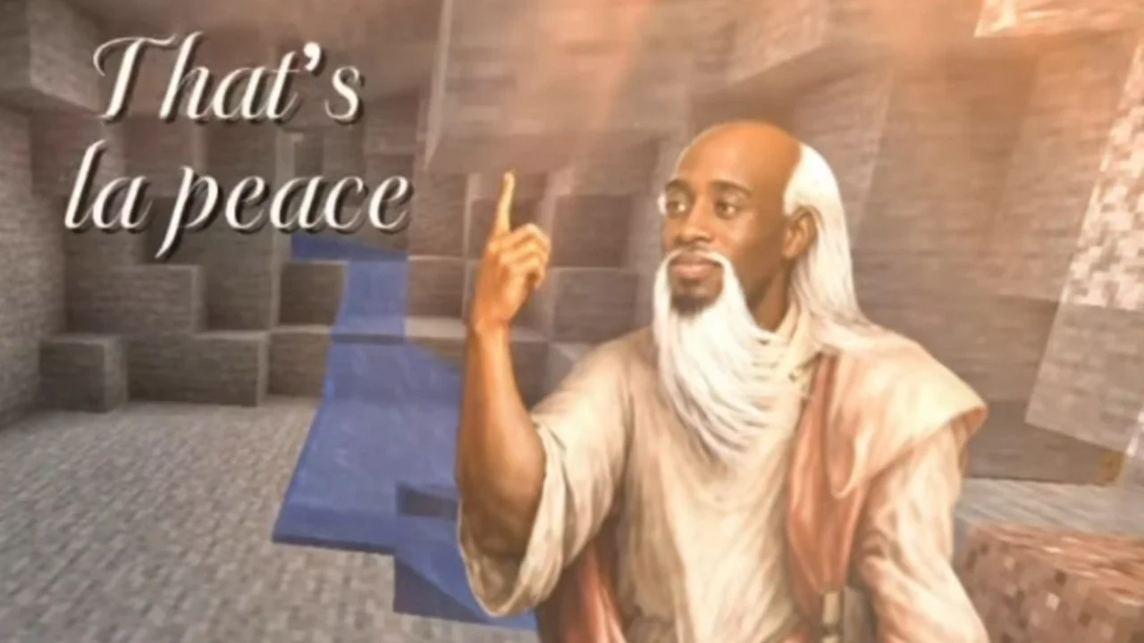 La Peace cover artwork from the viral meme
