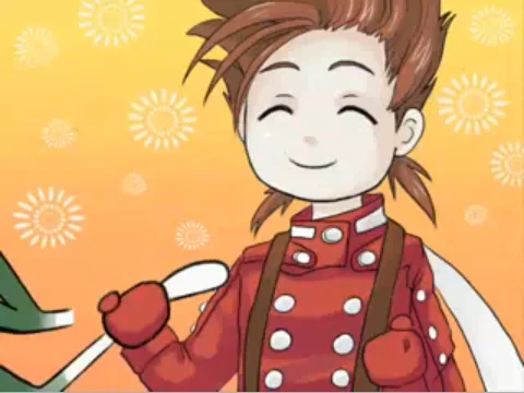 Leekspin artwork with military-styled character and festive background.