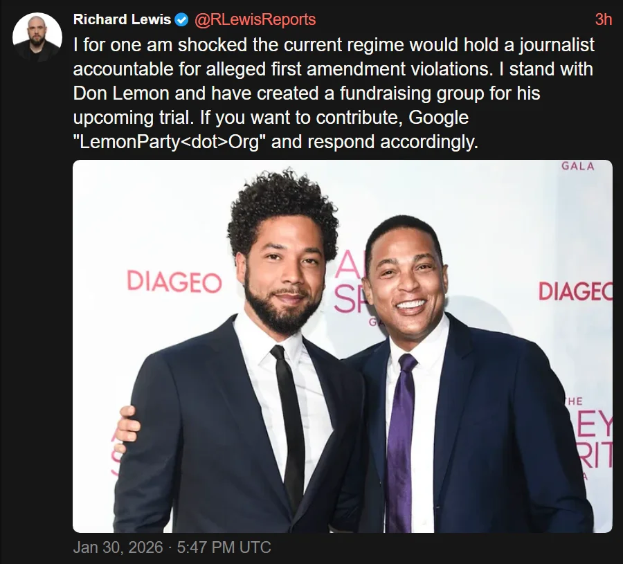 A tweet using a Don Lemon news cycle as a setup to trick readers into visiting the Lemon Party shock site.