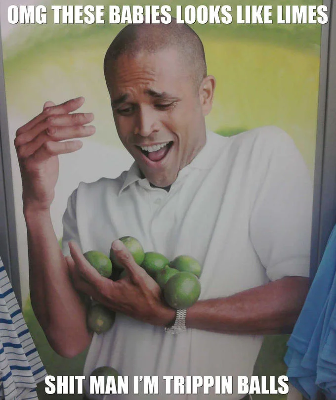 The original context of the image: a George clothing brand in-store display at Walmart, photographed by a shopper who noticed the source of the viral meme.