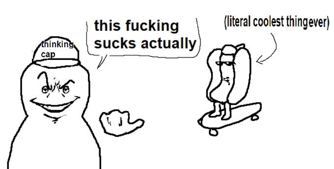 The foundational template for literal me meme format.