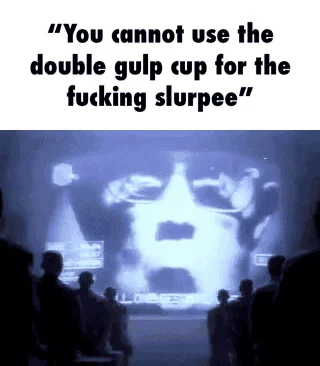 Beverage rule meme with Big Brother reference.