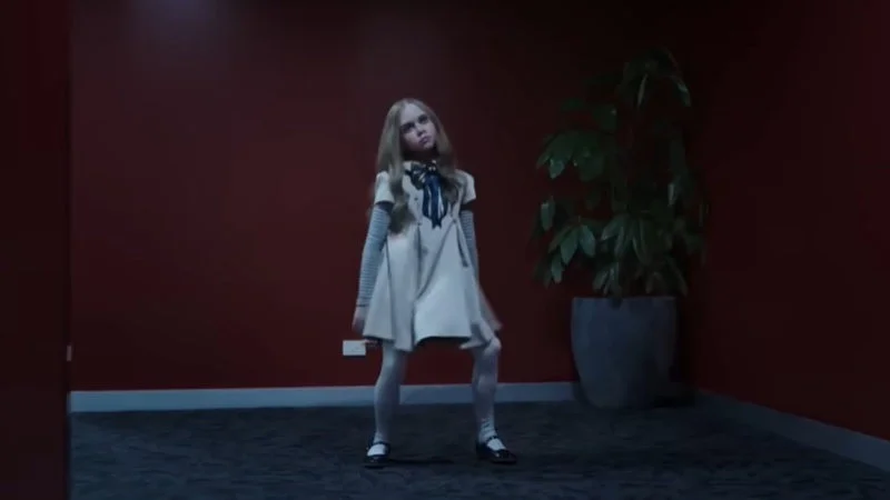 M3GAN's memorable viral dance moment from the film.