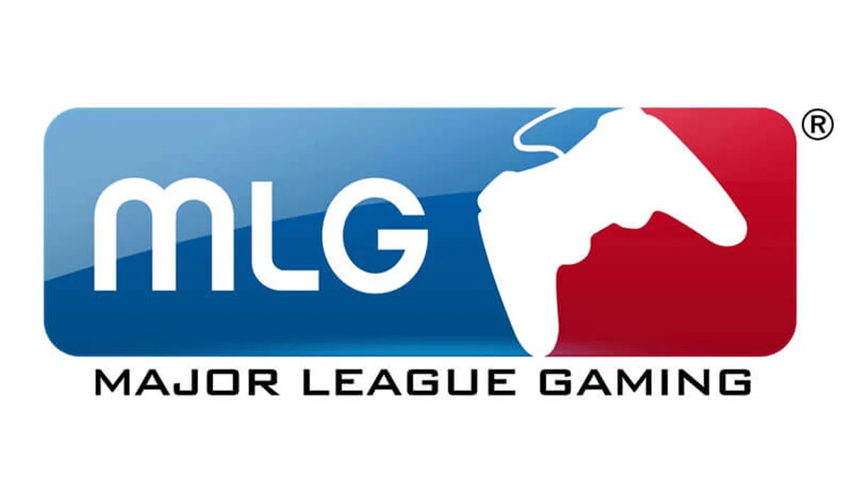 The official Major League Gaming (MLG) logo, the professional esports organization whose branding became widely adopted in 'MLG Pro 420 Blaze It' parody videos.