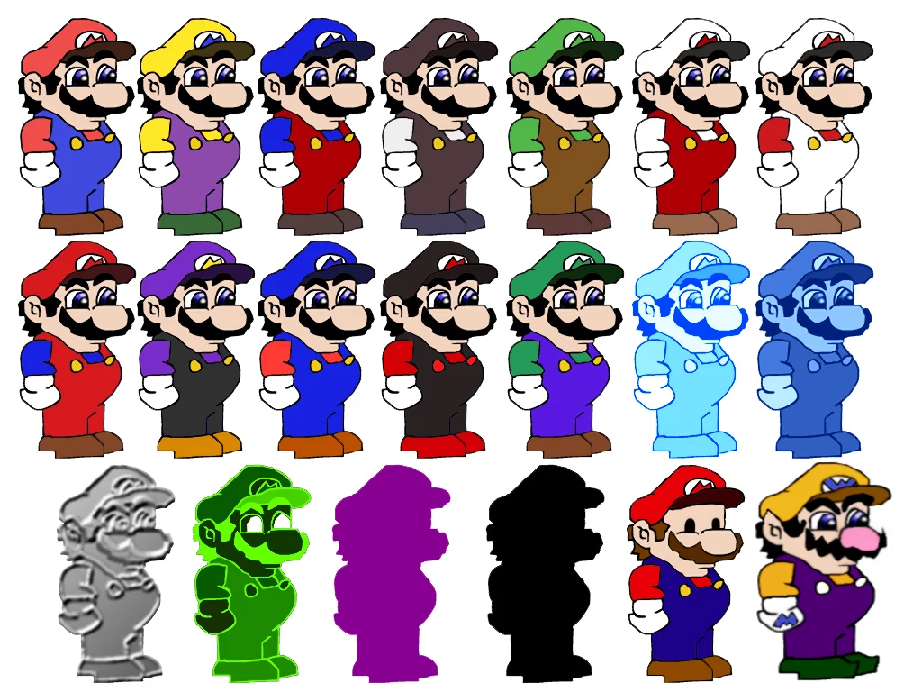 Malleo and Weegee inserted into a real-world photo, a common format of the meme.
