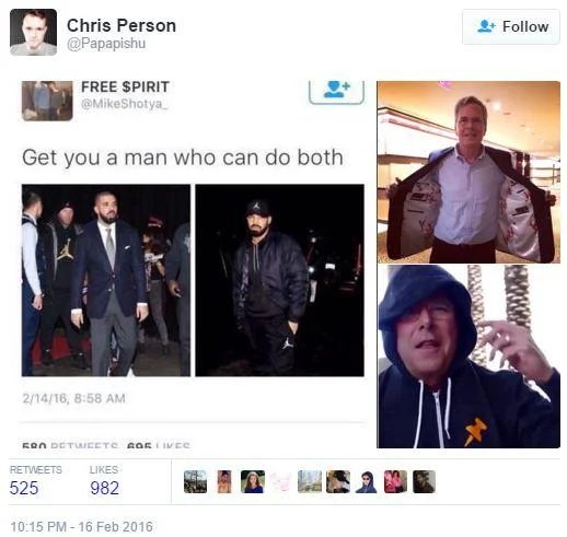 Original post with public figure responses and community engagement.