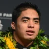 Professional headshot of Manti Te'o.