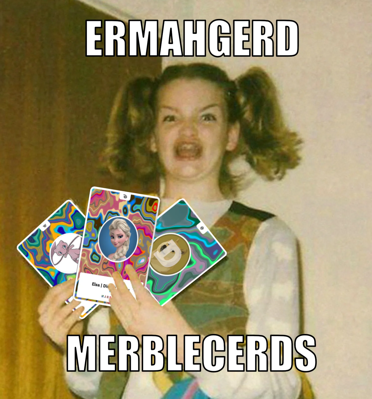 MarbleCards meme with Clueless reference.